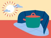 Make a solar cooker!